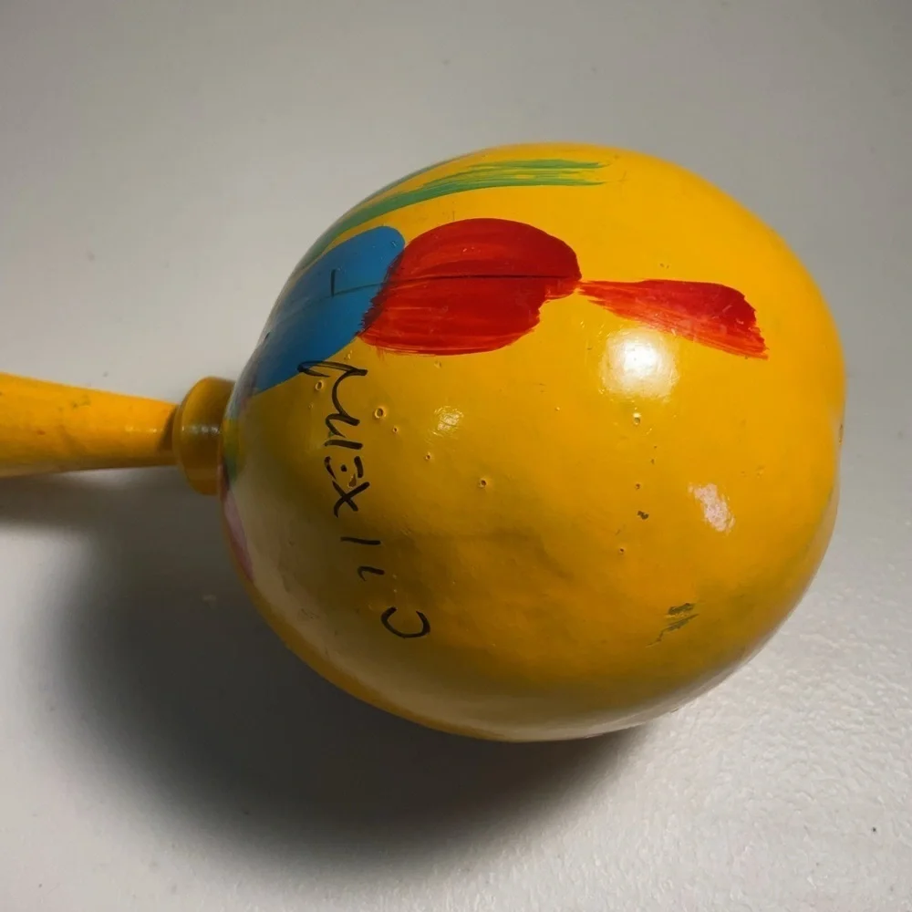 Hand-Painted Maraca - Picture 5 of 5